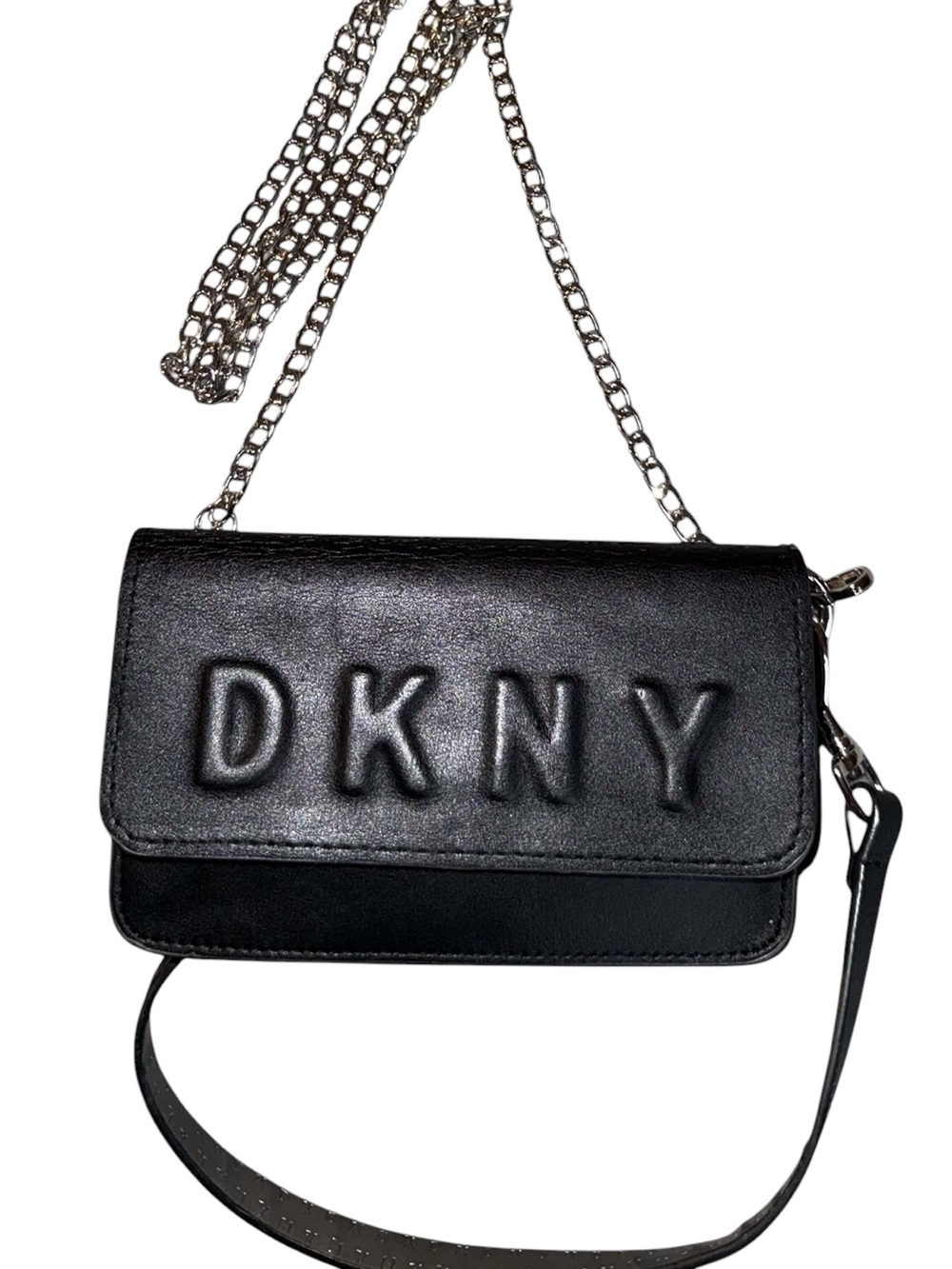 DKNY Super Slim Vintage Leather Combo X-body/Waist Bag